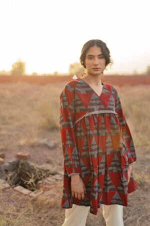 Yara Tunic - Red