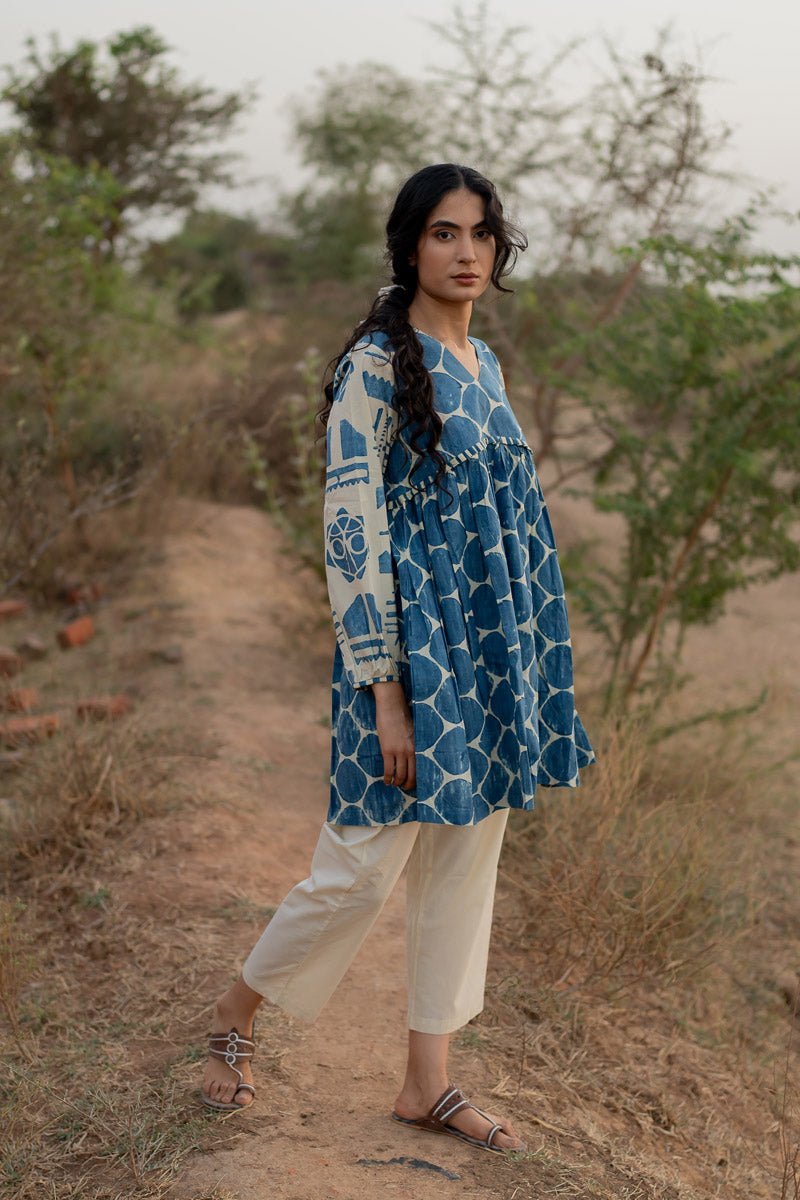 Yara Tunic - Indigo - Image 8