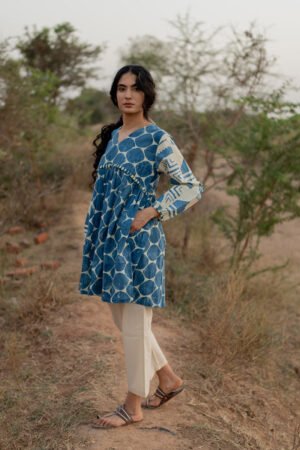 Yara Tunic - Indigo - Image 6