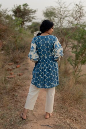 Yara Tunic - Indigo - Image 9