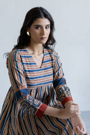 Alternative view of Set of 2 - Kurta & Pant - Mrida 02