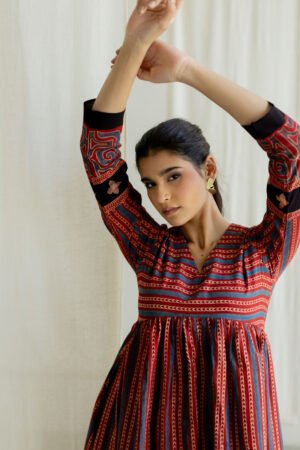 Alternative view of Set of 2 - Kurta & Pant - Mrida 03