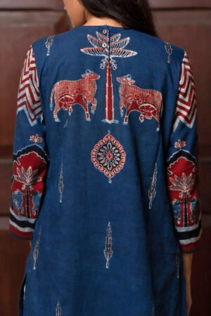 Alternative view of Classic Kurta - Nila 03