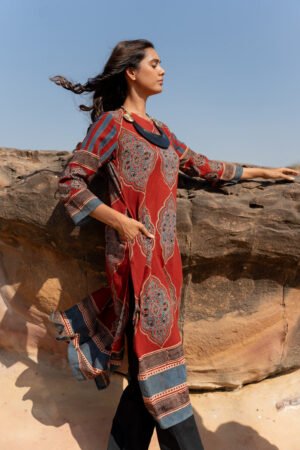 Classic Kurta - Baani Red - Image 4
