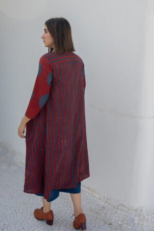 A-Line Kurta - Red - Image 18