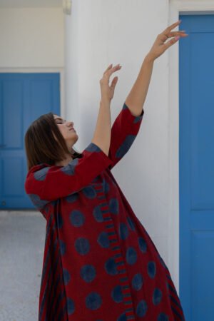 A-Line Kurta - Red - Image 13