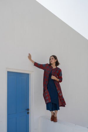 A-Line Kurta - Red - Image 26