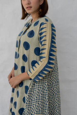 A-Line Kurta - Indigo - Image 28
