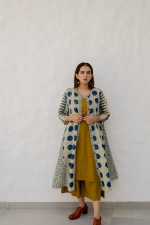 A-Line Kurta - Indigo - Image 12