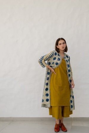 A-Line Kurta - Indigo - Image 30