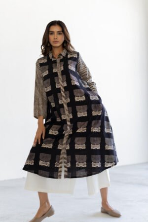 Luma Collared Kurta - Ovi - Image 6