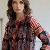 Chanderi Silk Pintuck Kurta Set of 2 - Noura
