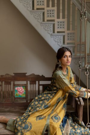 Chanderi Silk A-line Kurta Set of 2 - Firdaus - Image 8