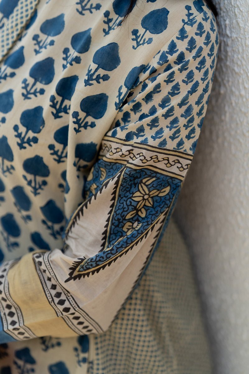 A-line Kurta - Ark Indigo - Image 13