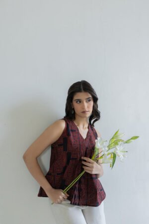 Alternative view of Tara Top - Avani black