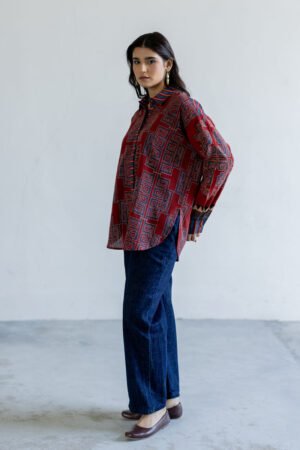 Alternative view of Go-to-shirt - Avani Red