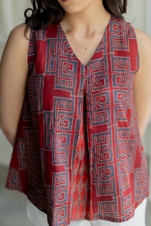 Tara Top - Avani Red - Image 3