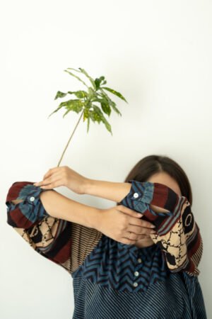 Bias Tunic - Indigo & Black - Image 7