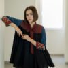 Swirl Around Top - Black