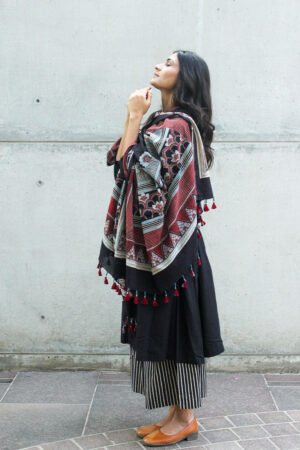 Set of 3 - Kurta, Culotte & Dupatta 02 - Image 4
